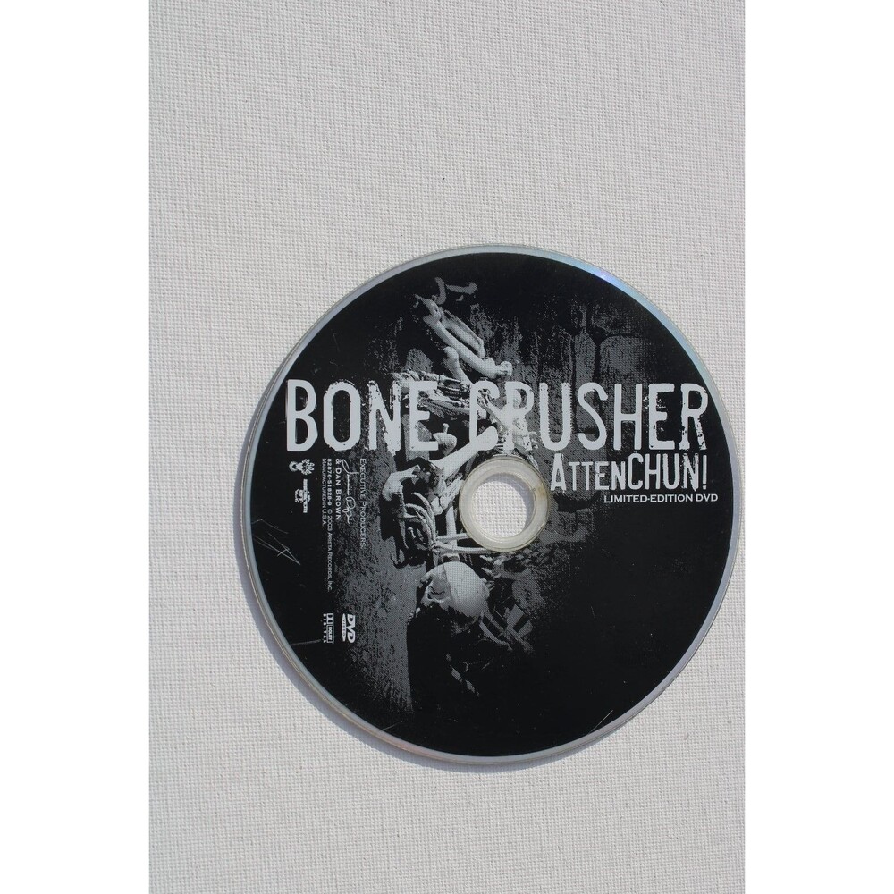 Bone Crusher - Attenchun! DVD 2003 Limited Edition Arista Records Hip Hop